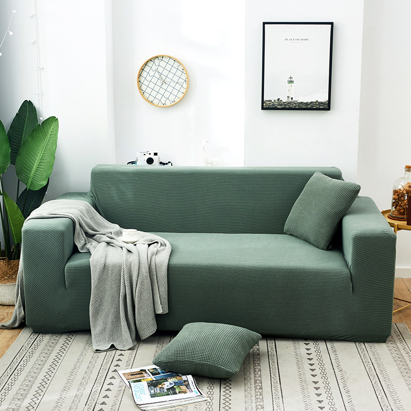 STAR FRUIT Tấm phủ ghế sofa dệt kim hiện đại căng đầy đủ bảo vệ chống bụi bảo vệ Sofa phòng khách bao phủ phổ quát