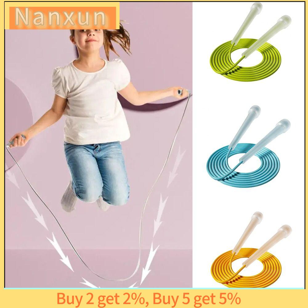 NWSJ Trọng lượng nhẹ Dây nhảy Huấn luyện thể thao Chiều dài có thể điều chỉnh Dây nhảy của học sinh Phụ kiện Chuyên nghiệp Dây nhảy đua