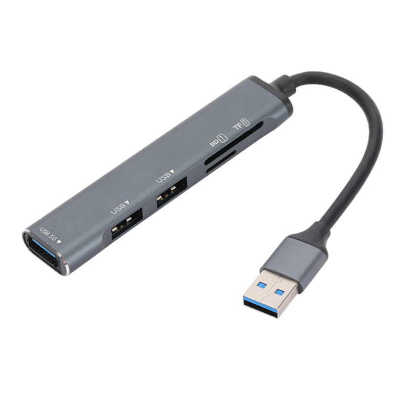 Mở Rộng Hub USB USB Bộ chuyển đổi đa cổng Splitter 1 USB 3.0 2 USB 2.0 Với Đầu đọc thẻ TF SD Cho Máy Tính Xách Tay Máy tính để bàn