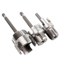 【Pokhdye】Dual-Function Pipe Thread Cutting Tool for PVC for 1/2″ 3/4″ 1″- 3 Pcs Integrated Internal&amp External Pipe Threading Tool