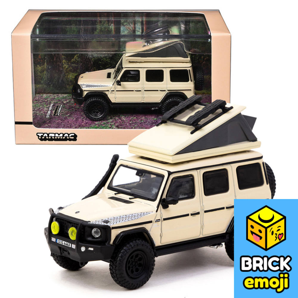 Tarmac Works Mercedes AMG G63 Camping 1/64 T64R-040-CAMP Đồ chơi mô hình xe hơi
