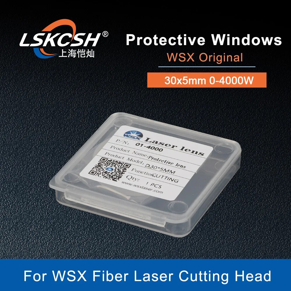 【Direct-sales】 Vé Nóng đặc biệt cung cấp lskcsh wsx sợi ban đầu ống kính bảo vệ/cửa sổ 30*5mm 1064nm 0-4000W cho sợi wsx NC30 kc13 kc15