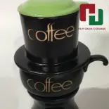 Bộ phin pha cà phê có bếp đun - Gốm sứ Bát Tràng