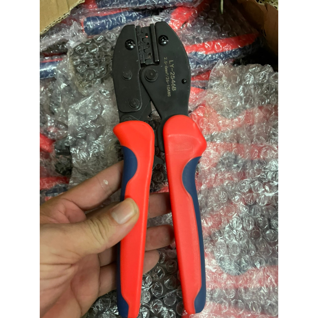 Kìm bấm cos MC4 chuyên dụng cho điện năng lượng mặt trời LY-2546B, kim bấm cos chính hãng loại tốt