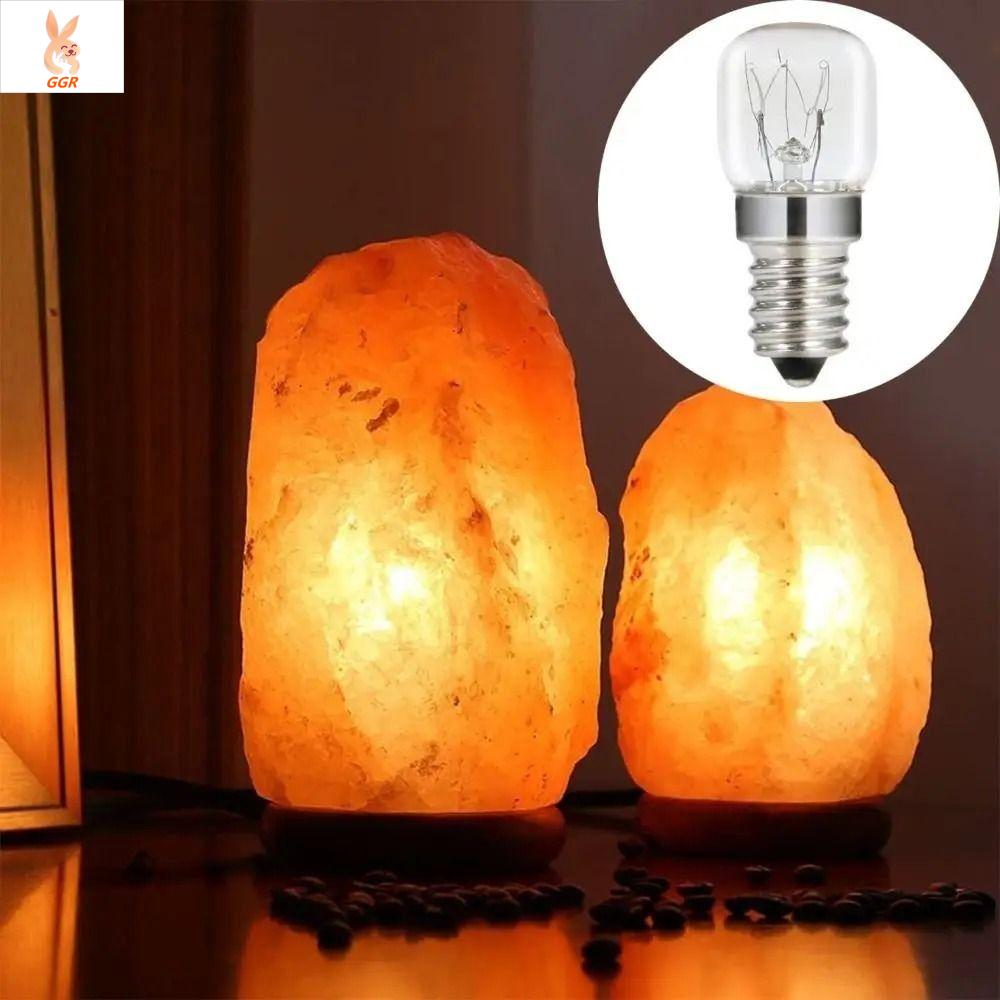 GGR 2pcs 15W Bóng đèn Muối E14 Kính trong suốt Bóng đèn pygmy Đèn lò nướng Bền Bóng đèn dây tóc Tủ lạnh