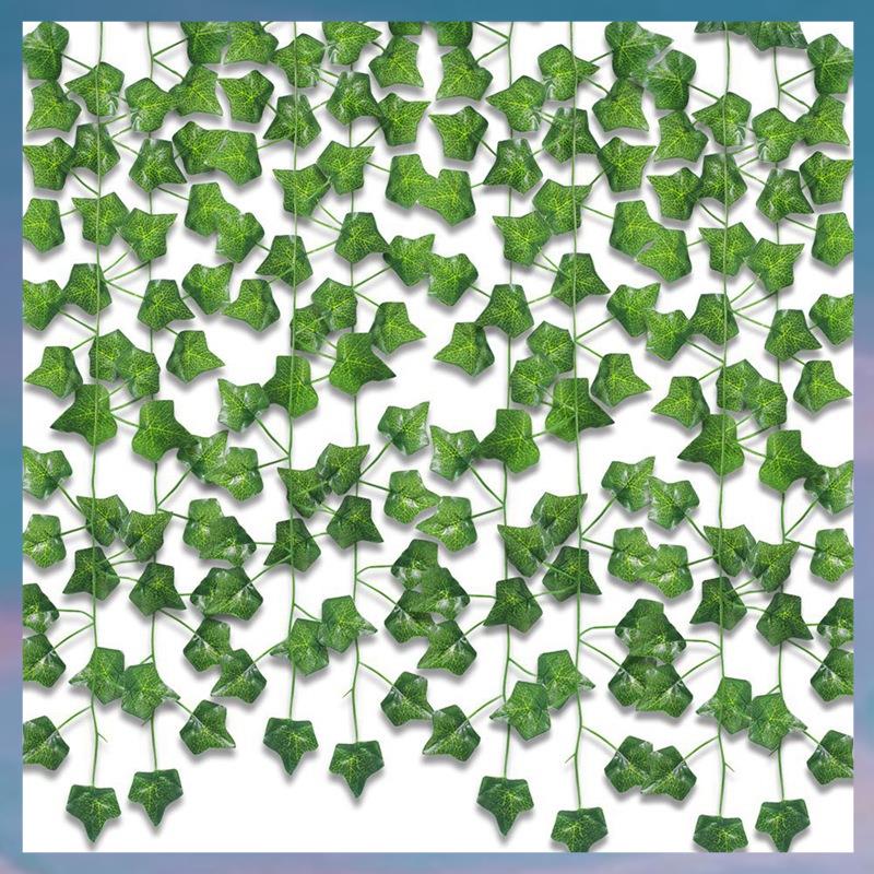 (UXSO) Artificial Ivy -Artificial Ivy, Fake Ivy Garland Decorations, Fake Plants, Fake Vine, Vine Decoration
