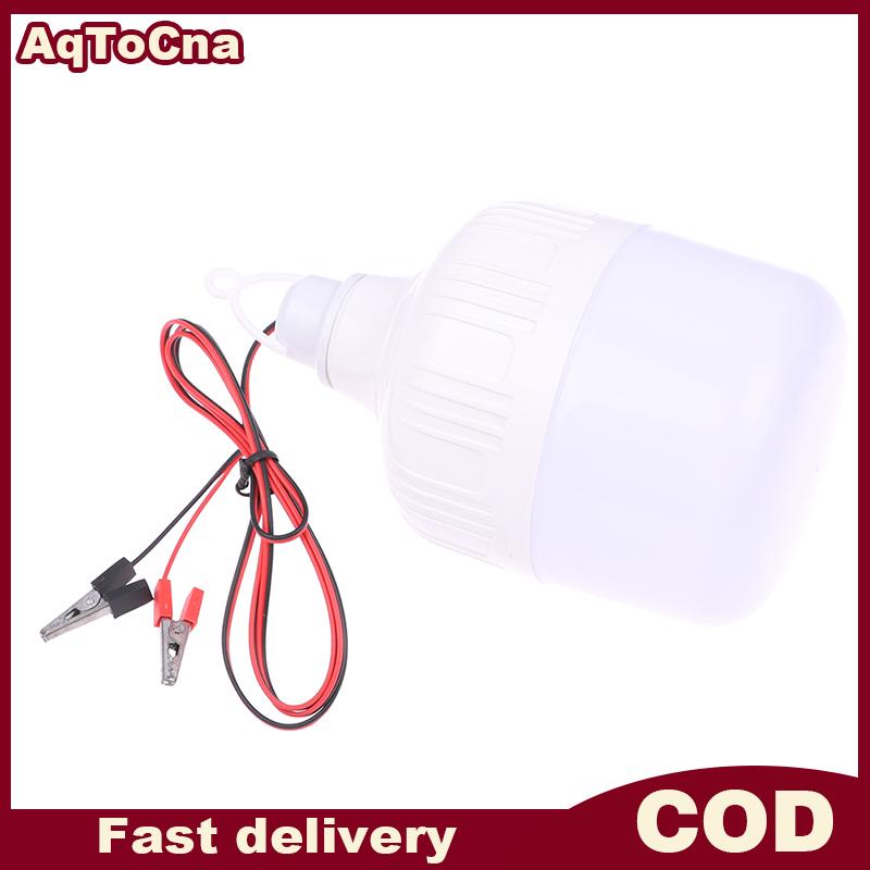 AqToCna 12V điện áp thấp Bóng đèn ánh sáng với dây Clip Led ánh sáng thị trường đêm pin ánh sáng 40 Wát độ sáng cao bóng đèn