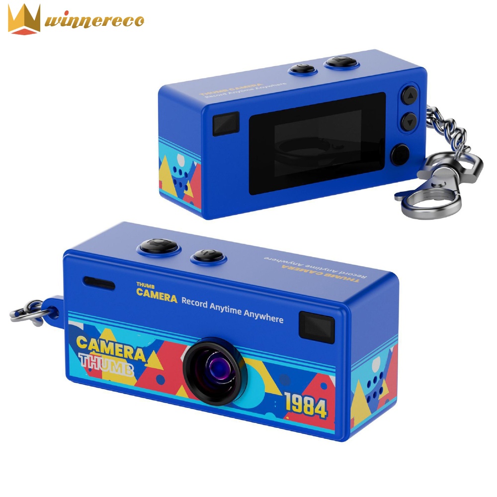 1984 Retro Thumb Camera Small Portable Action Camera with Classic Design for Adventure and Vlogging ราคา 549 บาท*ส่งฟรี