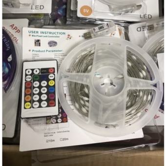 Đèn Led Đuổi 10M 5V Cảm Biến Âm Thanh. Đèn Led Hạt Gạo 10M