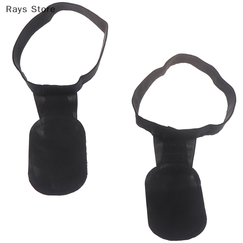 Rays 1 chiếc đai đeo định hình mát xa đai ngực Đai chỉnh tư thế lưng vai màu đen