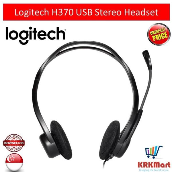 (Ready Stock) Logitech H370 USB Stereo Headset Singapore