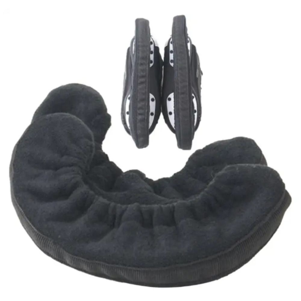 RJZ28 1 Pair Vi sợi Bọc giày trượt băng S/M/L Đầy màu sắc Bảo vệ trượt ván khúc côn cầu Bảo vệ đáy Vải flanen Bảo vệ ván trượt Trẻ em