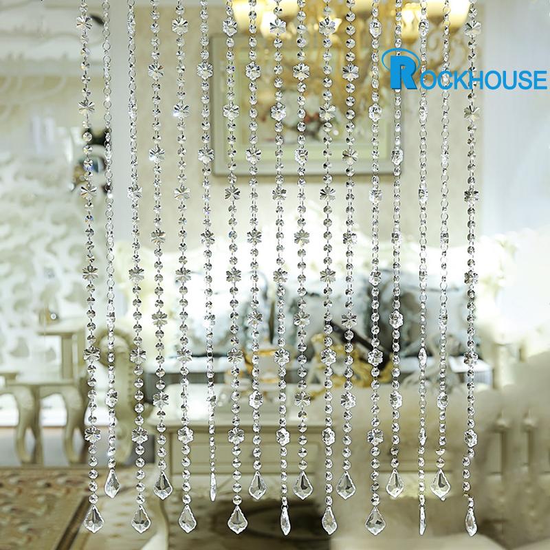 【Rockhouse】 1 String For Crystal Bead Curtain For Living Room Bedroom Or Restaurant Decor [New Products] ราคา 199 บาท*ส่งฟรี