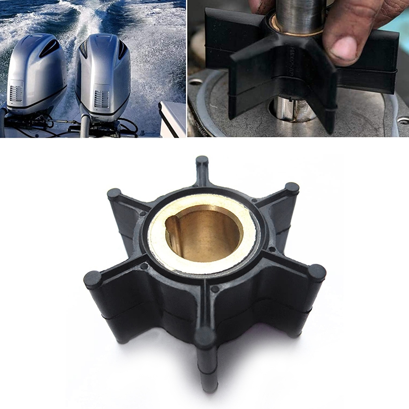 (FTQN) 389576 Outboard Water Pump Impeller for Evinrude Outboard Motor 4Hp 4.5Hp 8Hp 2 Stroke 1980-1