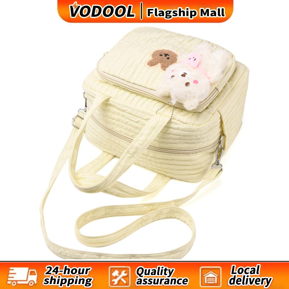 【Fast delivery】 Stylish Cartoon Baby Diaper Bag Spacious Organizer with Multiple Compartments for Travel and Daily Mom Needs