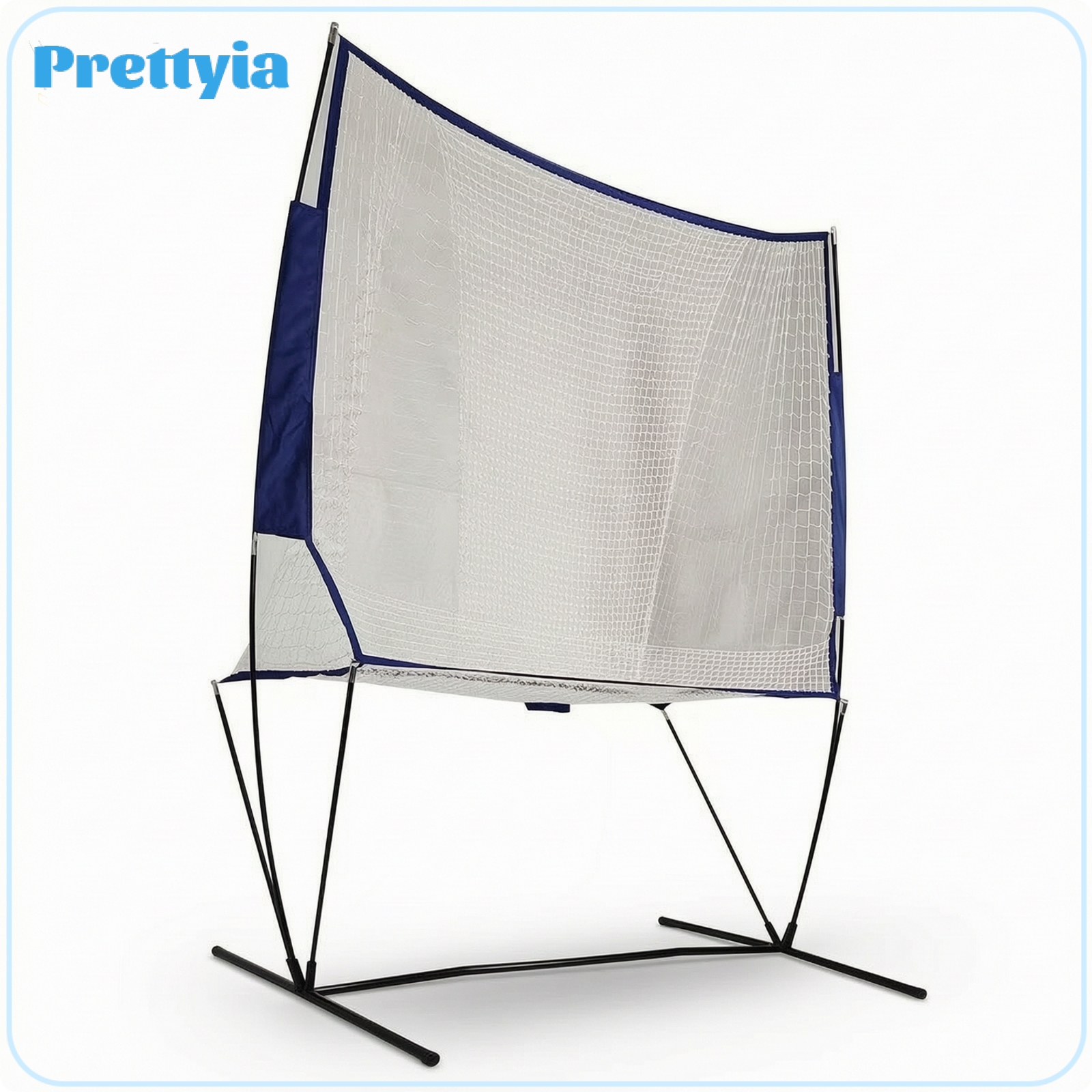 Prettyia Freestanding Rebound Net Portable Rebound Net with Stakes Stable Kick Back Practice Aid Heavy Duty for Coaches, Driveway ราคา 23,188 บาท*ส่งฟรี