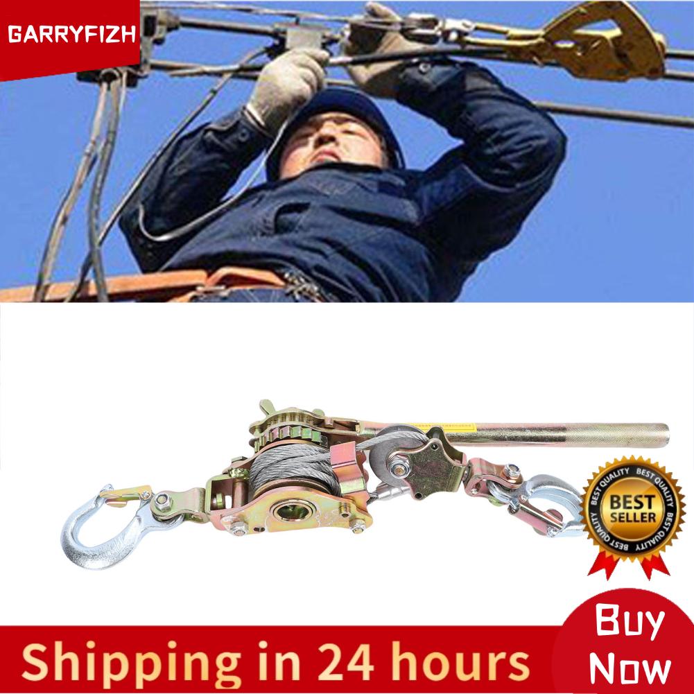 GARRYFIZH ViaGasaFamido เครื่องดึงกว้านสายเคเบิล 2204 ปอนด์ ความสามารถในการดึง 10ft ลวดเหล็ก วงล้อเกียร์เดี่ยวตามหลักสรีรศาสตร์ สายไฟจับมาพร้อมกับเครื่องมือ อุปกรณ์การกู้คืน ราคา 1,911 บาท*ส่งฟรี