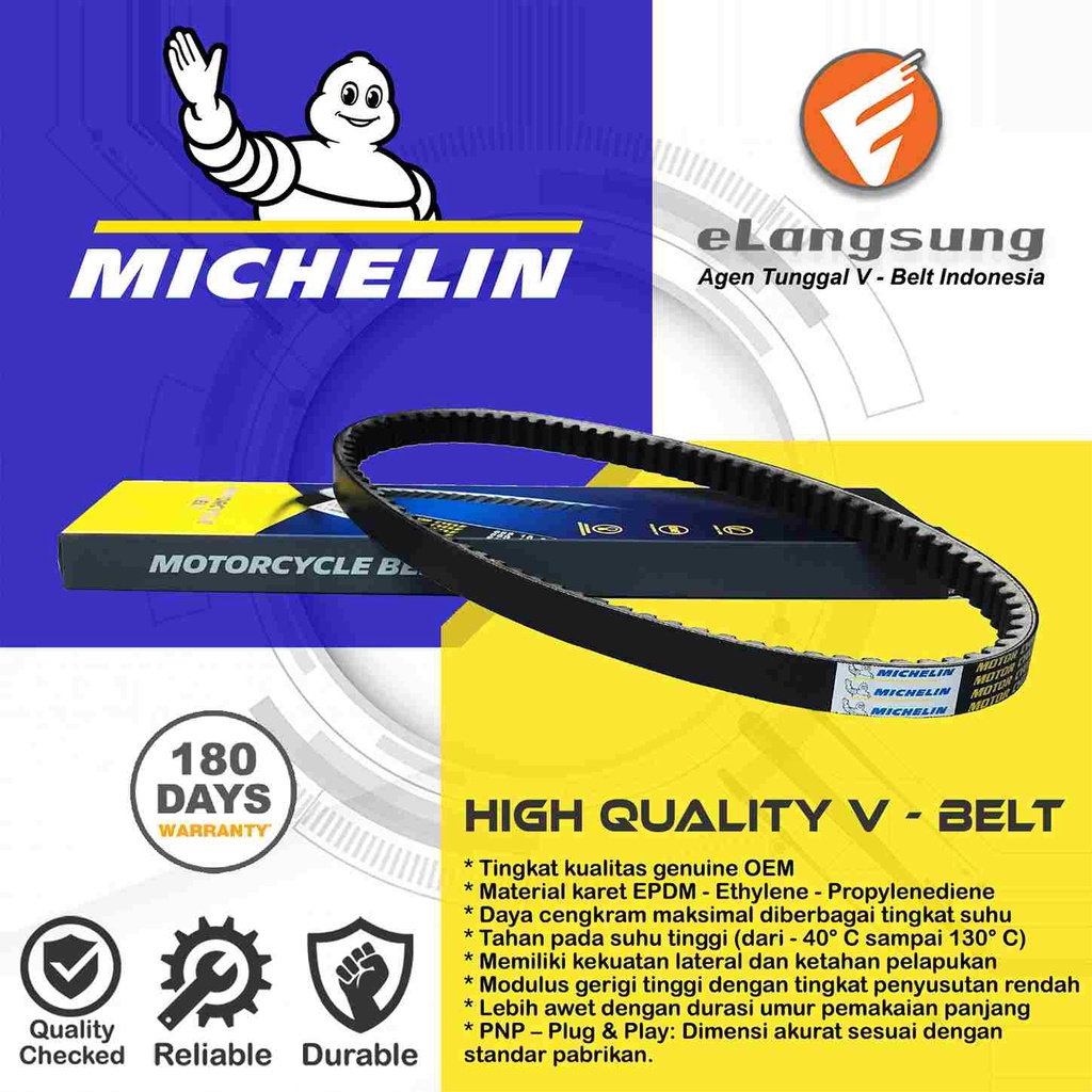 Michelin Van Belt Fino Mio Nouvo Karbu 5TL - eLangsung Harga 90,250 rupiah*Gratis Ongkir