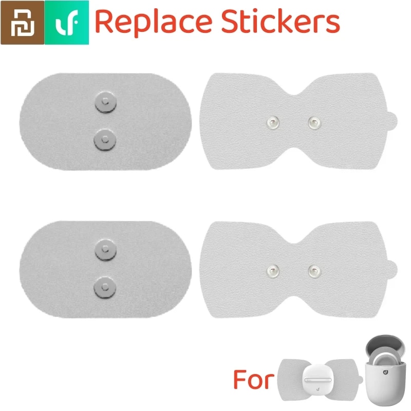 【Latest Style】 Youpin Lefan Portable Massager Replace 2pcs/set Leravan Mini Massager Replacement 2pcs