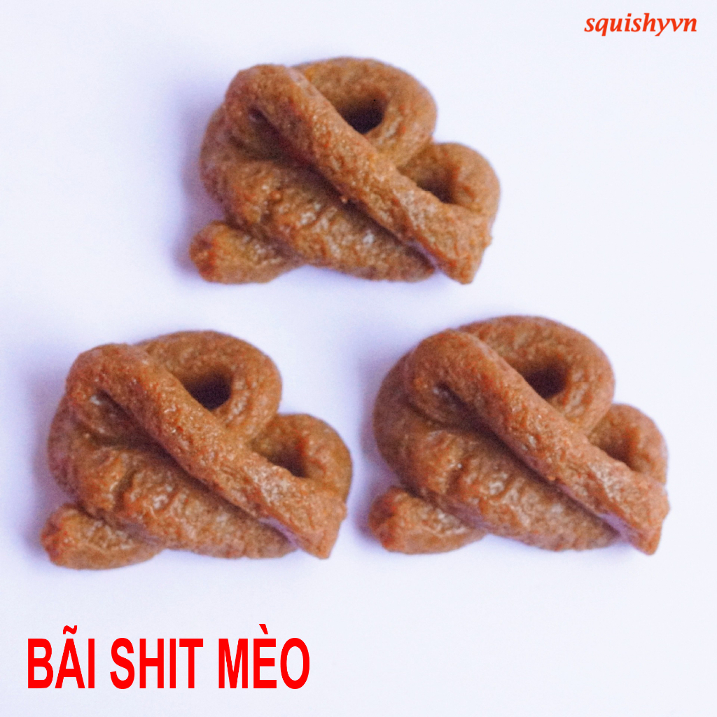 BÃI SHIT MÈO Cục shit tinh nghịch Cục phân giả troll nhau cục cứt chó mềm dẻo squishy😅 - MSP263206