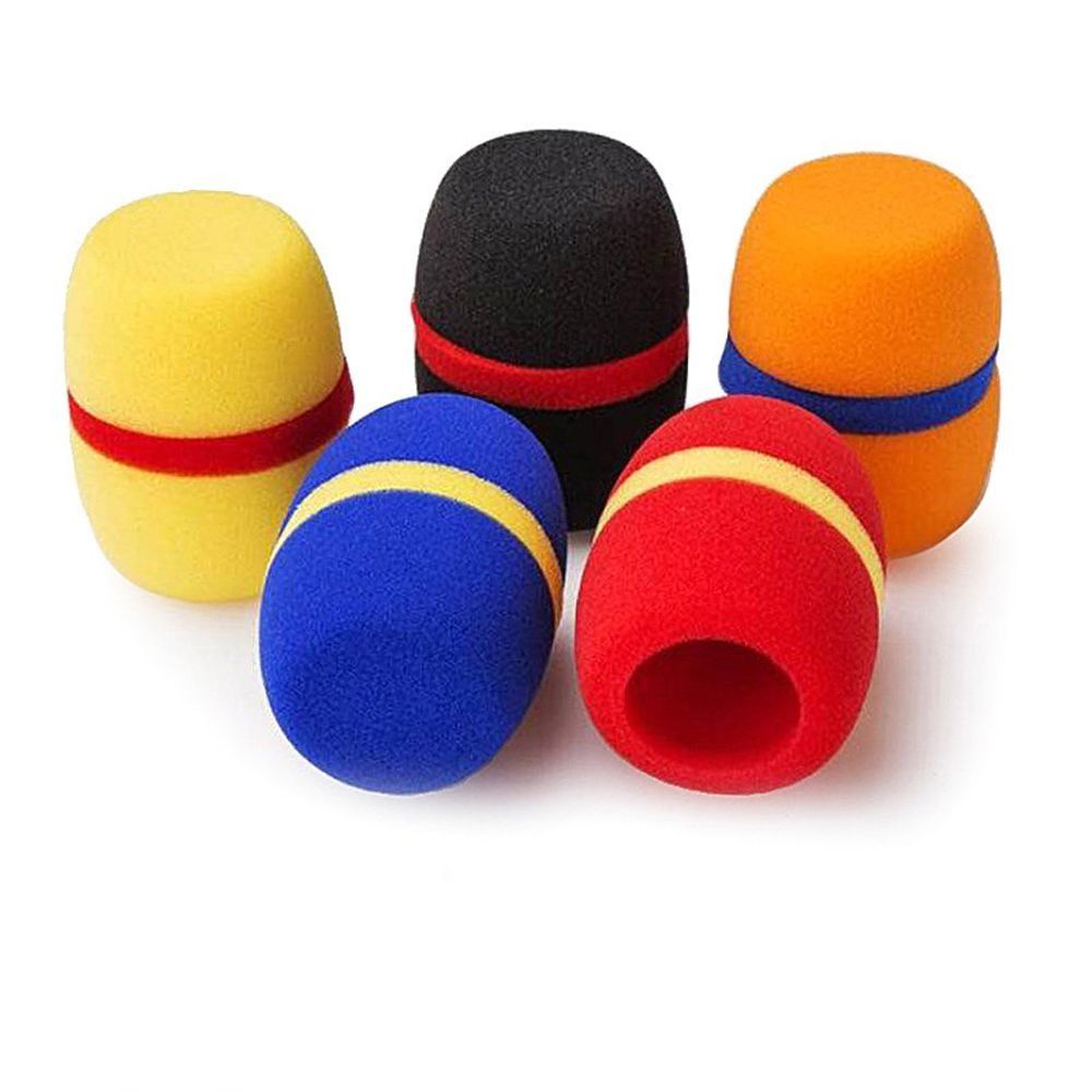 SUCHIC 1pc Miếng bọt biển Vỏ micro Có thể tái sử dụng Đậm đặc Vỏ bảo vệ micro Phổ quát Bộ lọc gió micro Phụ kiện thay thế