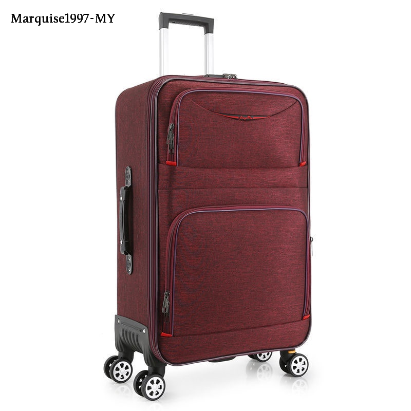 Large capacity travel suitcase with sturdy Oxford cloth password, suitable for both men and women ราคา 755 บาท*ส่งฟรี