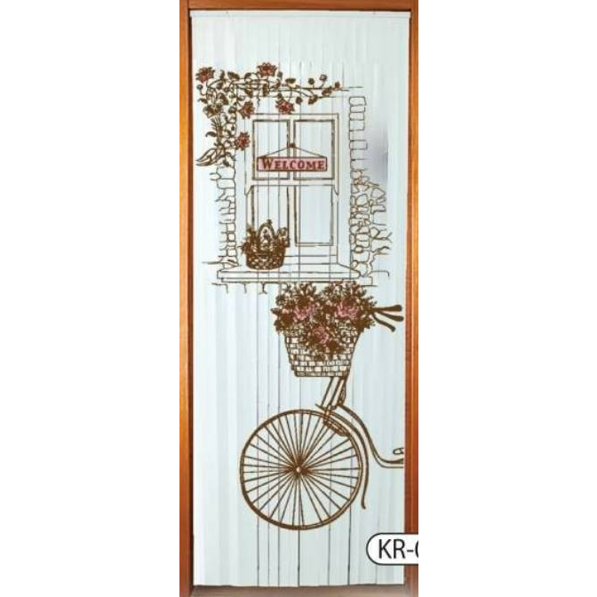 มู่ลี่  AA มู่ลี่ประตู PVC พิมพ์ลายเต็มผืน พิมพ์ลายกราฟฟิค ตกแต่งทางเข้าห้องครัว ห้องน้ำ กันน้ำ ทนทาน บังสายตา ราคาพิเศษ