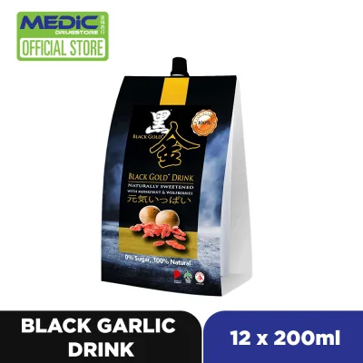 [Bundle of 12] Black Gold Black Garlic Drink 200ML