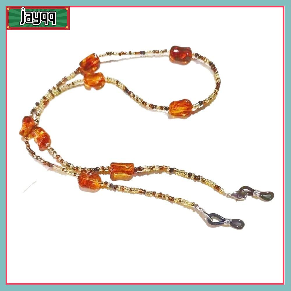 JAYQQ Chống trượt, chống rơi Dây đeo kính mắt, nạ, kính râm Thời trang Phong cách retro Giá đỡ dây kính Dụng cụ giữ kính Chống mất Kính đọc sách Dây kính dành cho phụ nữ, quý cô, các cô gái