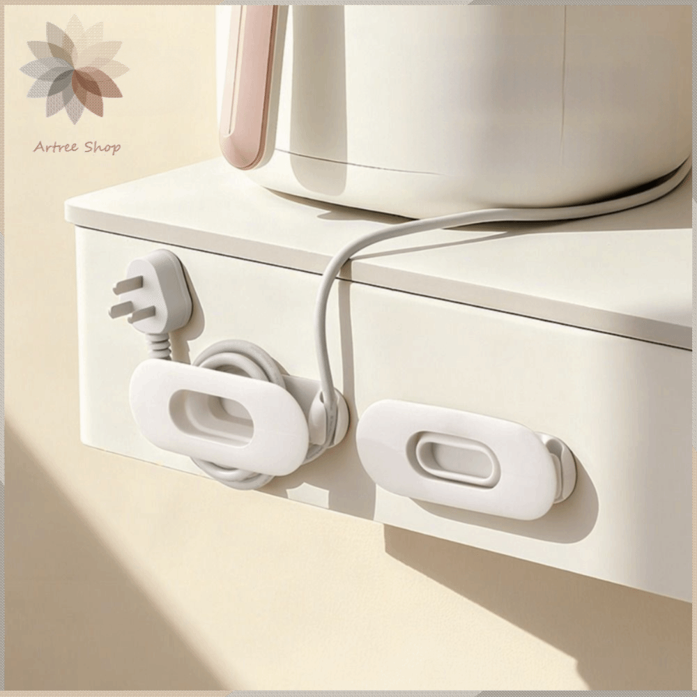 HETU070703. Có thể gập lại Bộ tổ chức dây dính Quản lý bàn làm việc Dung lượng lớn Cuộn dây cáp dữ liệu Đa chức năng Kho lưu trữ Giá đỡ cáp Văn phòng tại nhà