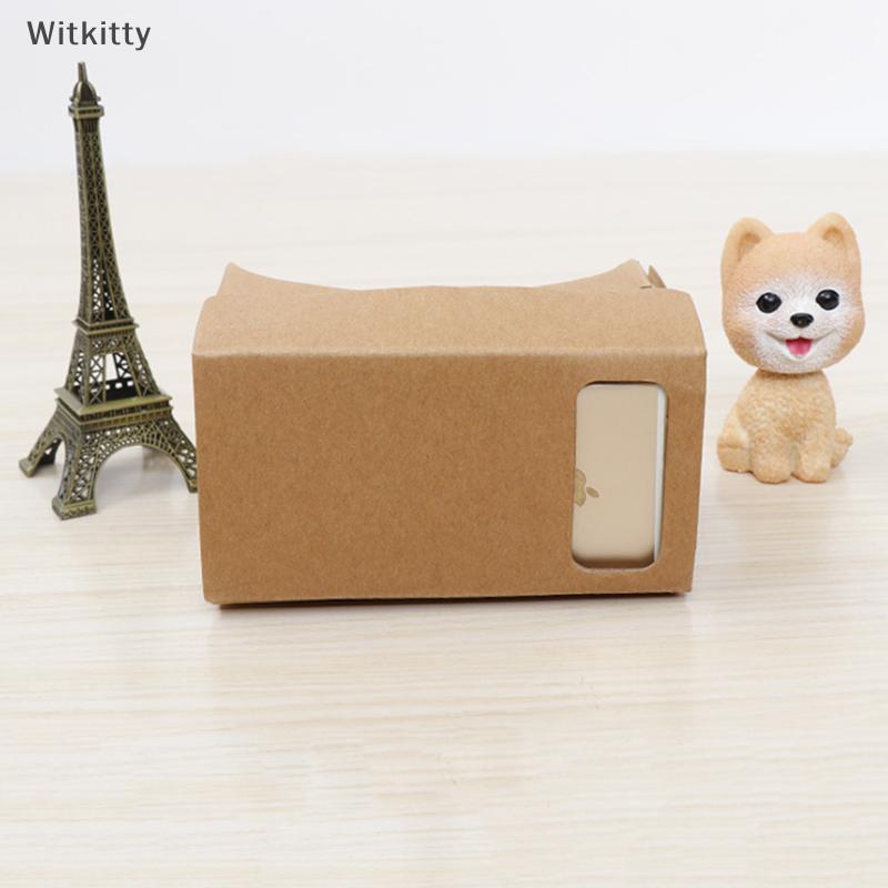 Witkitty 1PC Google cardboard 3D แว่นตา VR Virtual Reality สำหรับ Android หรือโทรศัพท์ใหม่ ราคา  63 บาท*ส่งฟรี