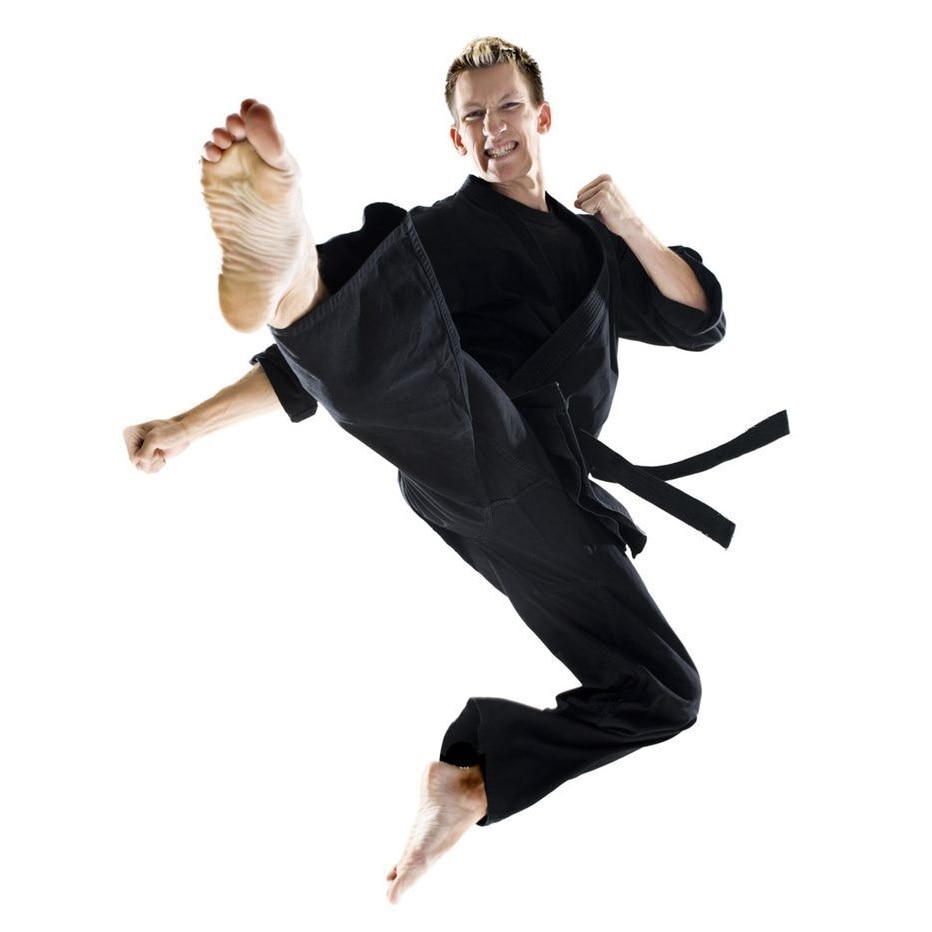 Người Đàn Ông Màu Đen Karate Gi Kimono 100% Cotton Phù Hợp Với K V Cổ Võ Nghệ Thuật Dobok Phù Hợp Với Đồng Phục Karate Kickboxing Với dây trắng