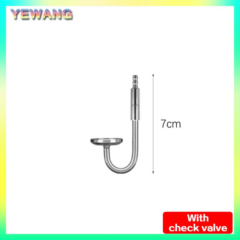 YEWANG Zrdr Aquarium CO2 Máy phun sương CO2 khuếch tán gương 304 thép không gỉ áp lực giảm solenoid van Refiner cho thực vật thủy sinh tăng trưởng Fish Tank CO2 Refiner - 8