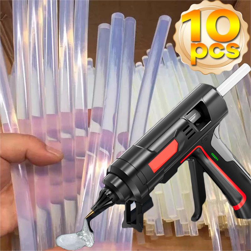 10PCS Car Paintless Dent Repair Glue Sticks Strong Adhesion Car High Viscosity Hot Melt Glue Sticks Car Repair Tool Auto Accessories