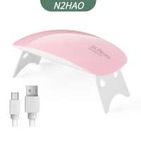 Portable Mini UV Lamp UV Light UV Resin Curing Lamp USB Charge for Resin Molds Jewelry Making DIY Craft