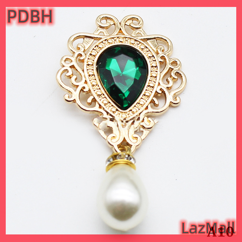 Flash Sale Mặt dây chuyền ngọc trai kim loại phẳng trang trí thời trang tuyệt đẹp lời mời đám cưới kỳ nghỉ Phụ kiện sáng tạo