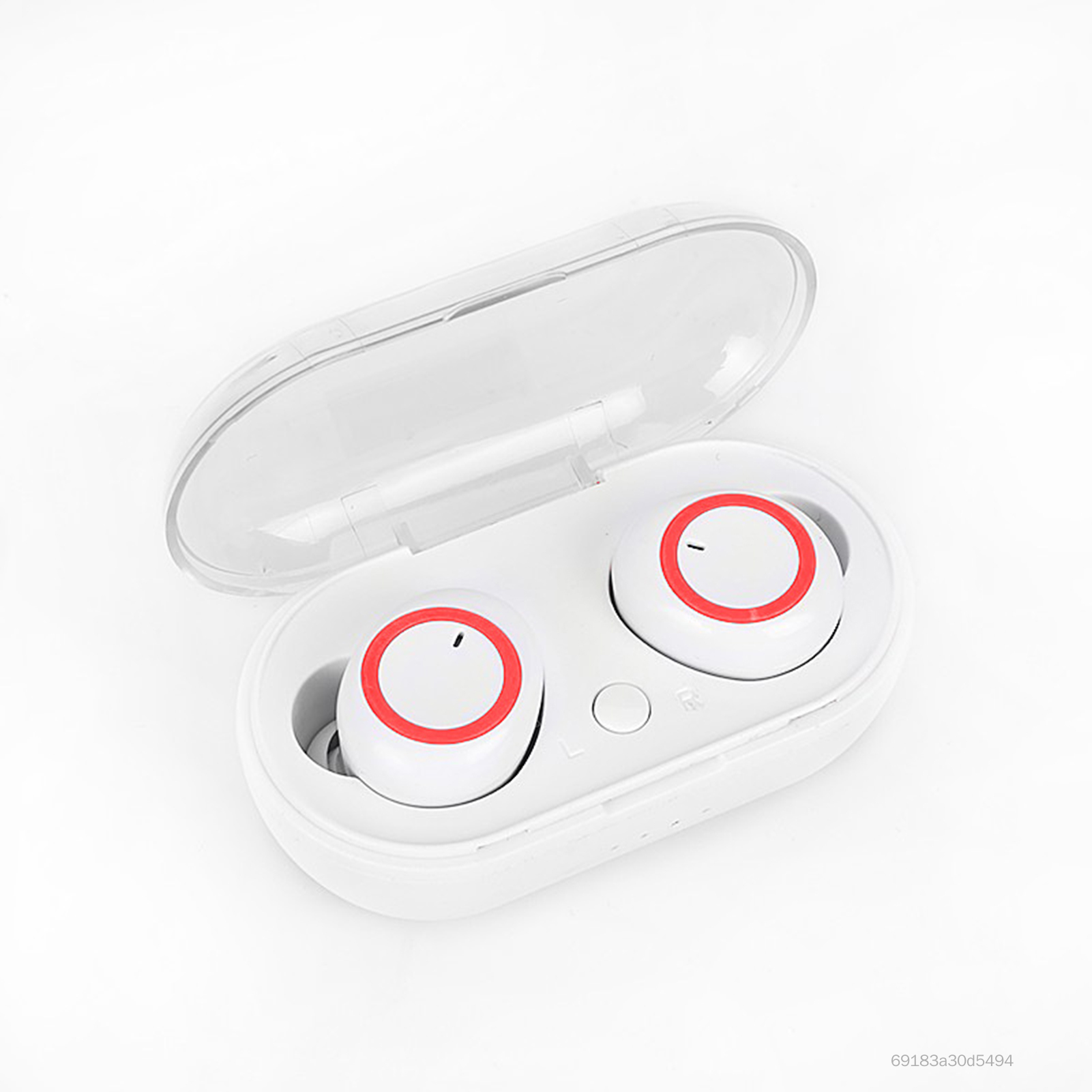 Màn hình LED tai nghe Bluetooth không dây HLstar® F9TWS với tai nghe Power Bank có micrô D4-VN