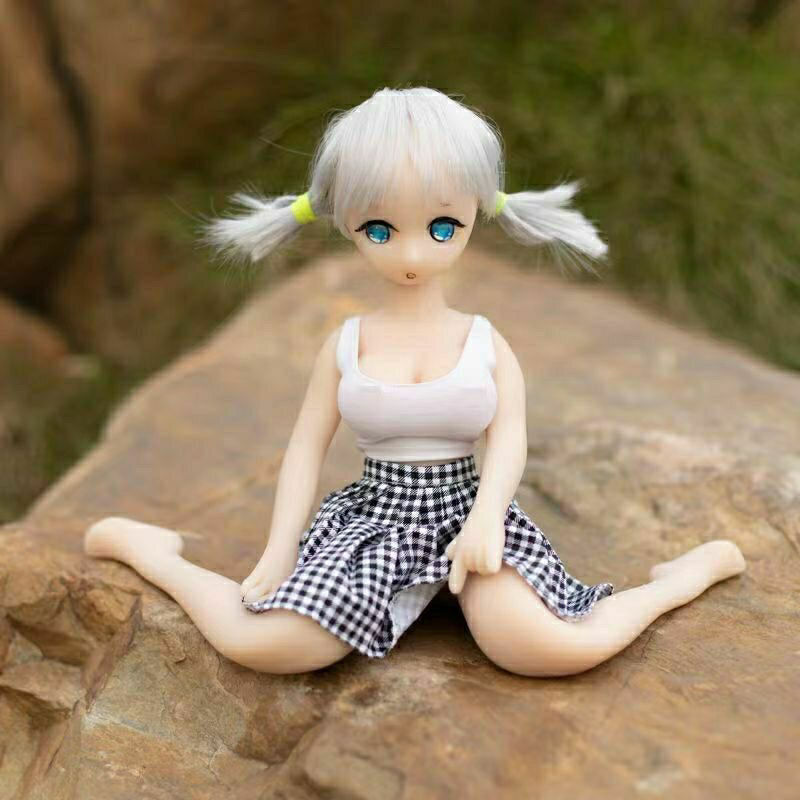 adult mini sex doll Realistic Small Torso Sex Doll 1.19LB TPE Mini Adult Love Doll Clear Color main image 1