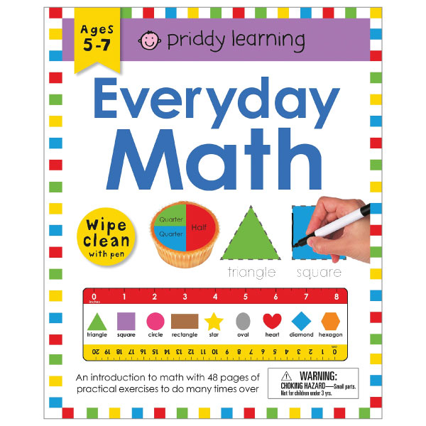 Sách Ngoại Văn - Fahasa - Wipe Clean Workbook: Everyday Math