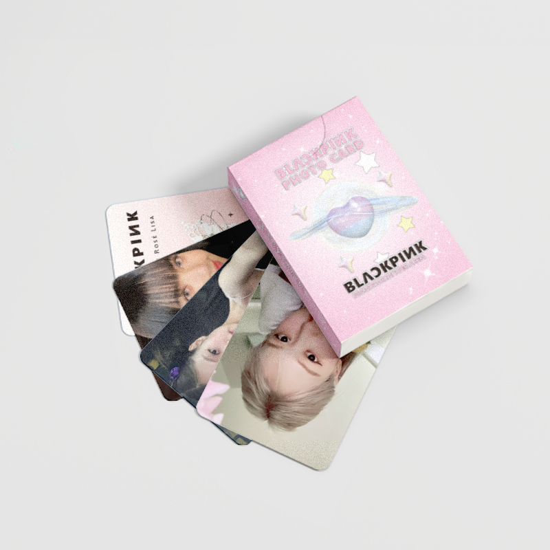 Lomo card BlackPink Hologram Thẻ bo góc Album Thần Tượng Kpop PHOTO CARD Tim Vơi Hồng