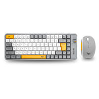 Alcatroz Tetriz Air 300C Bluetooth 2.4G Keyboard Mouse Combo Membrane Office Gaming Rechargeable