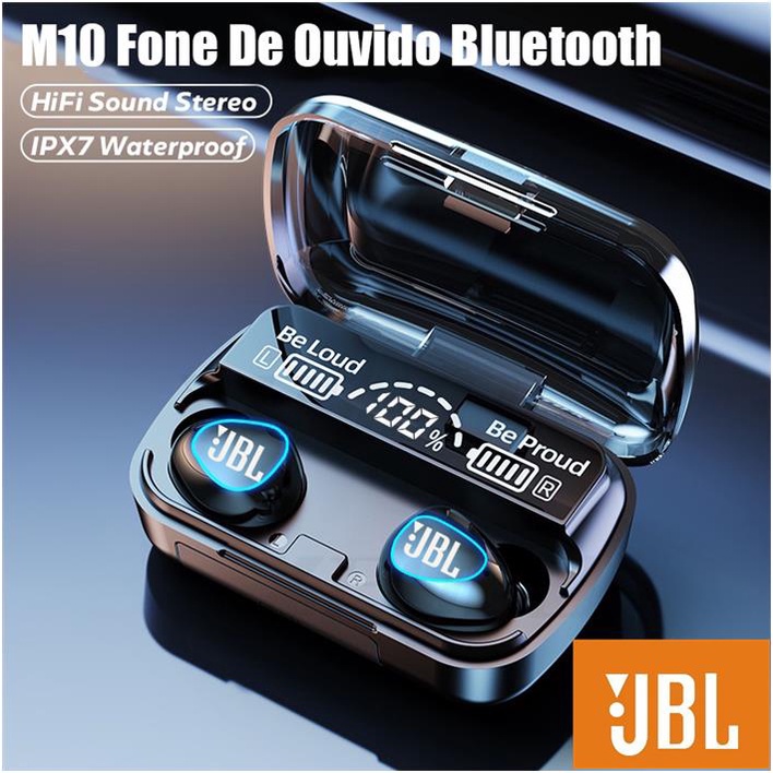Jbl m10 tws tai nghe không dây bluetooth 5.1 9d không thấm nước microphonejbk jbl m10