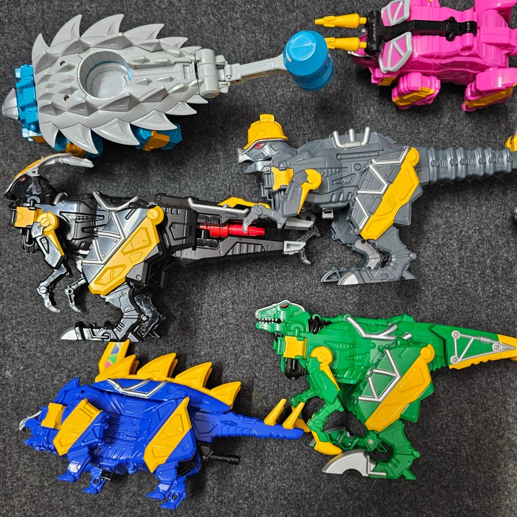 (Cực Rẻ) Dx Mecha Kyoryuger 2013 | Đồ Chơi Siêu Nhân Thú Điện Long, Zyuden Sentai Kyoryuger | Bandai