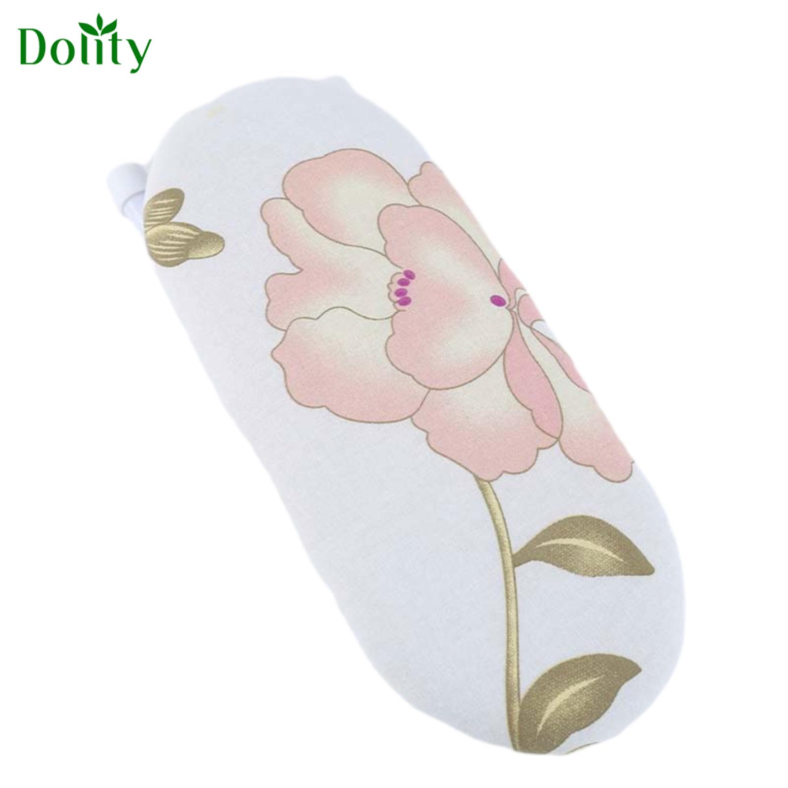 Dolity Mini Ironing Board Countertop Iron Board for Sewing Room Household
