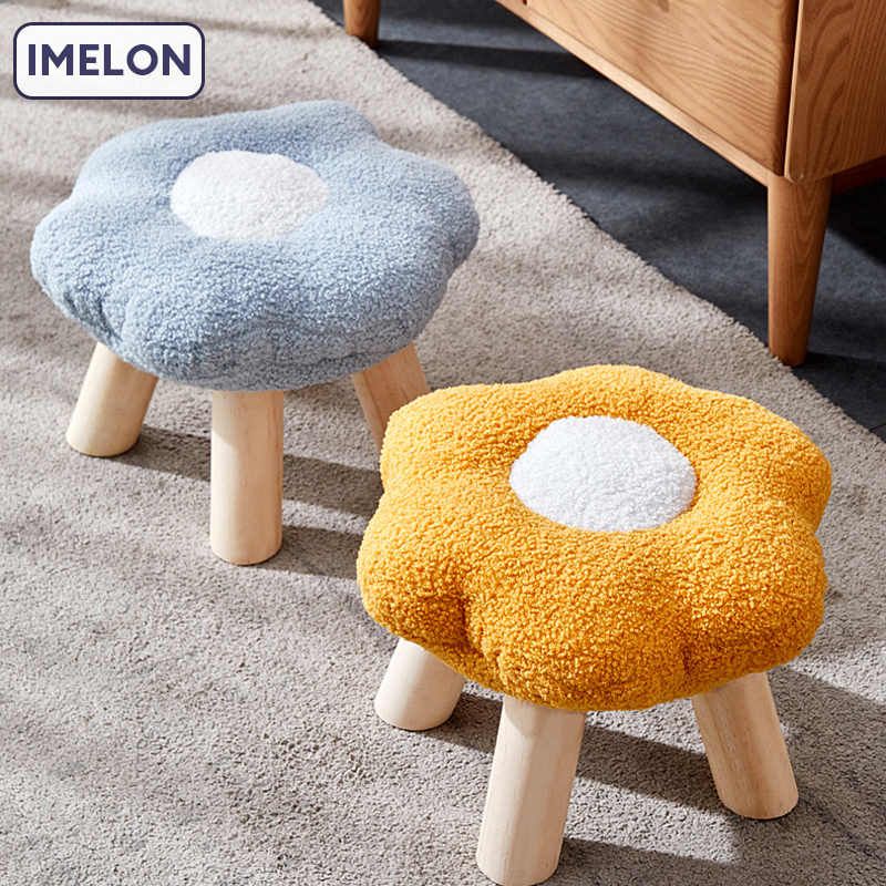 IMELON quả tặng miễn phí TOÀN CỬA HÀNG ghế sofa mini đệm lót ghế ngồi Cánh hoa phân nhỏ nhà phân thấp người nổi tiếng trong phòng khách ghế sofa ghế dài trẻ em dễ thương cô gái phòng ngủ thay giày ghế đẩu