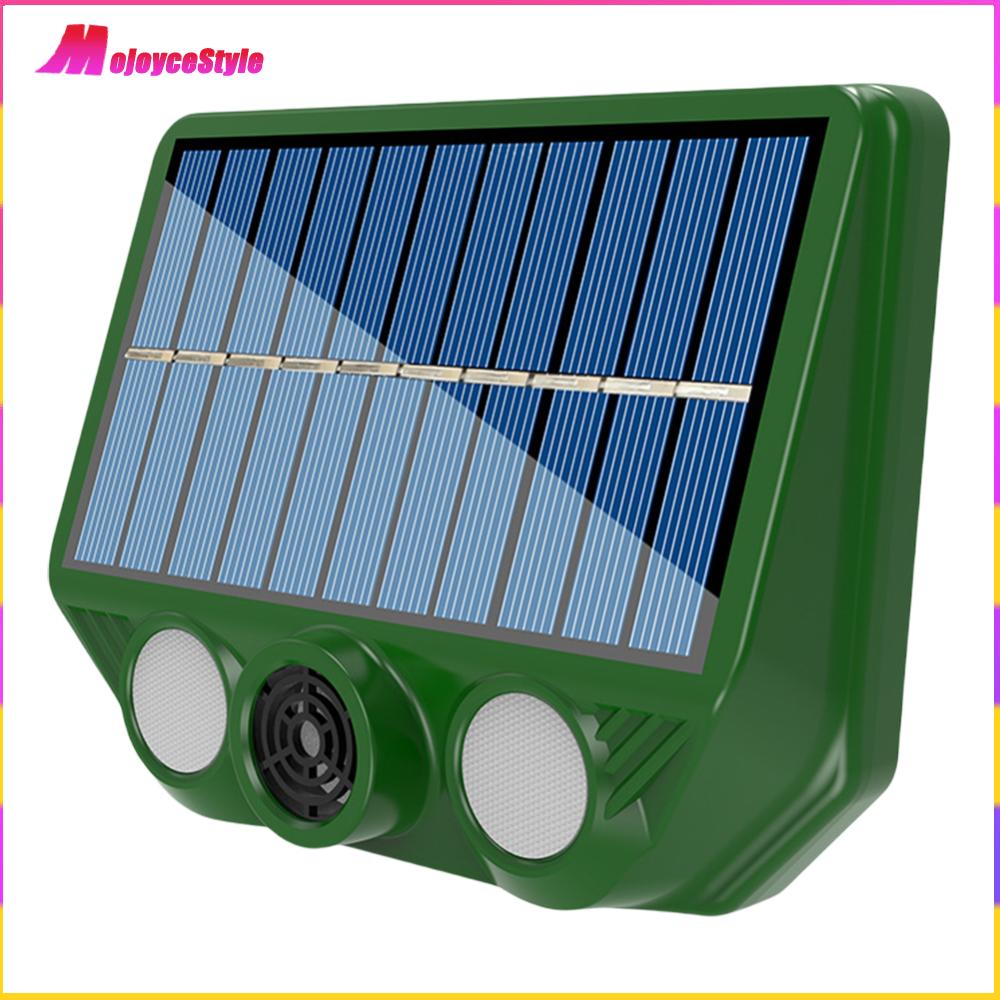 เครื่องไล่สัตว์พลังงานแสงอาทิตย์ Scarer IP66 เครื่องไล่สัตว์แบบกันน้ำพร้อมไฟแฟลชสีแดงสีขาวสำหรับฟาร์มลานสวน ราคา  159 บาท*ส่งฟรี