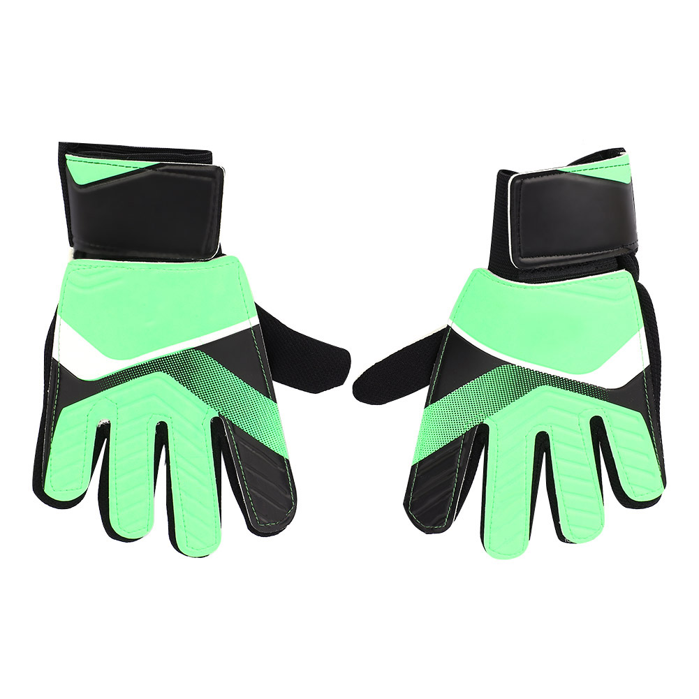 Găng tay thủ môn bóng đá thủ môn găng tay trẻ em trẻ em khó khăn nhất tiết kiệm mạnh mẽ Grip bóng đá ngón tay găng tay
