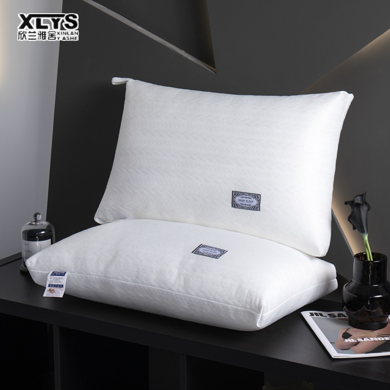 XINLANYASHE Có thể giặt dệt kim Lót Lông Vũ Gối massage gối gối để giúp giấc ngủ và bảo vệ cột sống cổ tử cung