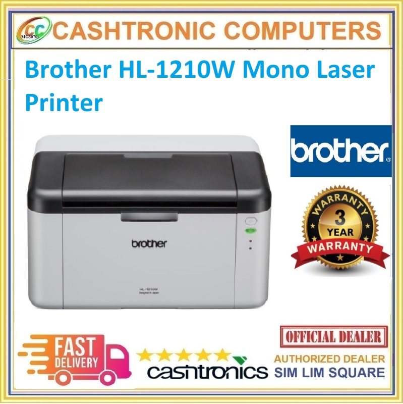 Brother HL-1210W Mono Laser Printer Singapore