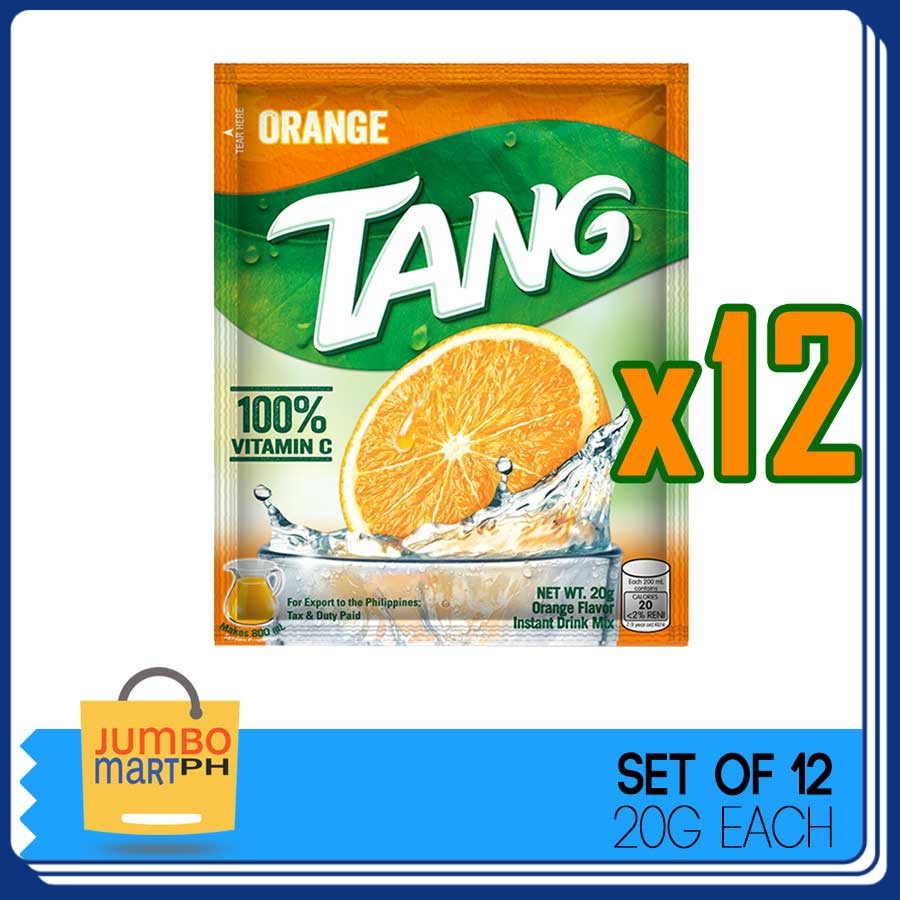 Tang Naturally Flavored Orange Powdered Drink Mix, 72 oz Tang Naturally Flavored Orange Powdered Drink Mix, 72 oz